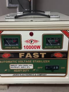 STEBLIZER 10000 watts Automatic voltage x 2 pcs 0