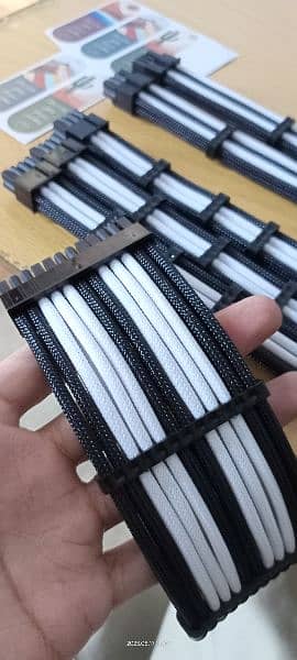 Custom Sleeved GPU Graphics Card Extension Cables for Gaming Computer 9