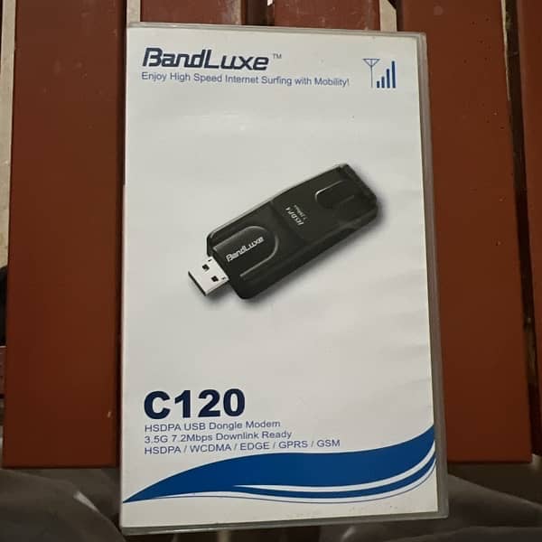 C-120. HSDPA DONGLE . 3.5 G 7.2 mbps  Down Link  Ready. 6