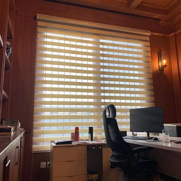 Roller blinds, zebra blinds, vertical blinds, wooden blind 5