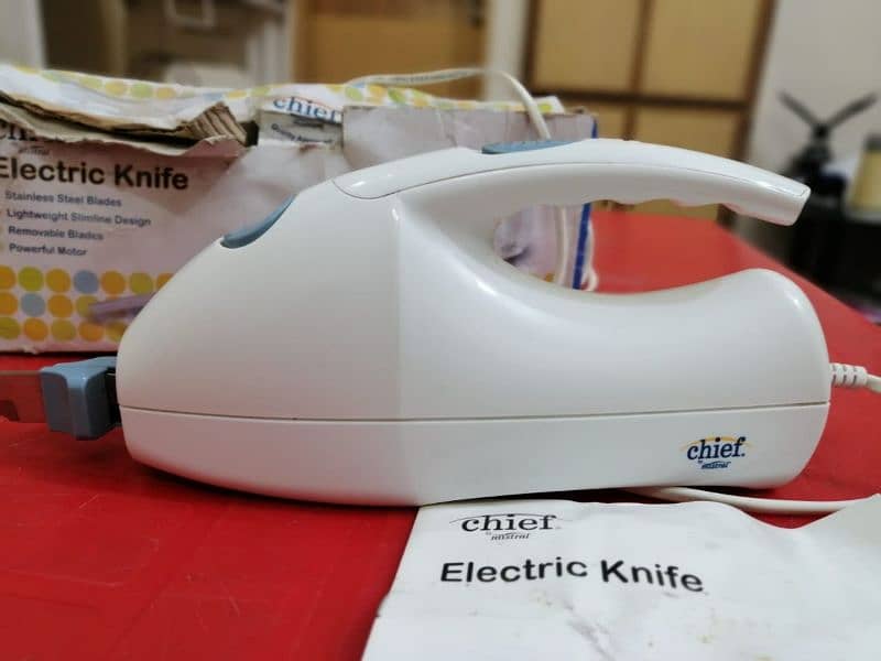Chief Electric Bread/ Chicken/Fruit/Vegetables Cutter, Imported 0