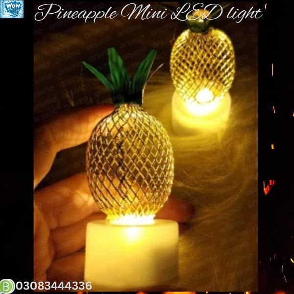 Pineapple LED mini light 1