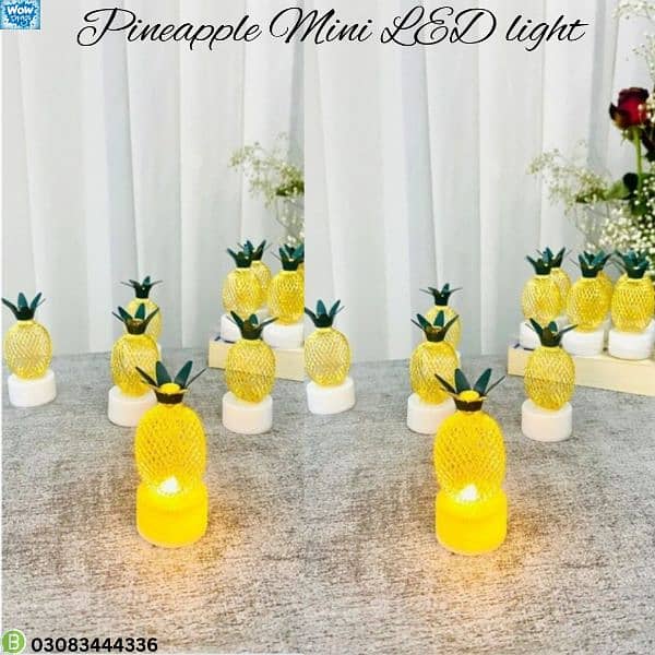 Pineapple LED mini light 3