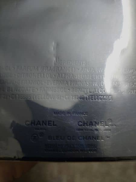 Branded Original BLEU DE CHANEL Perfume Paris UK 2