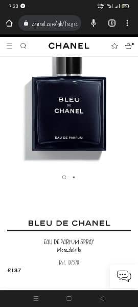 Branded Original BLEU DE CHANEL Perfume Paris UK 9