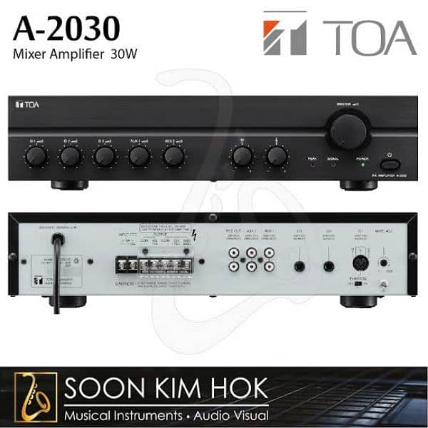 TOA PA Amplifer Mixure A-2030 0