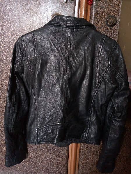 Original Stradivarius leather jacket (xs) 1