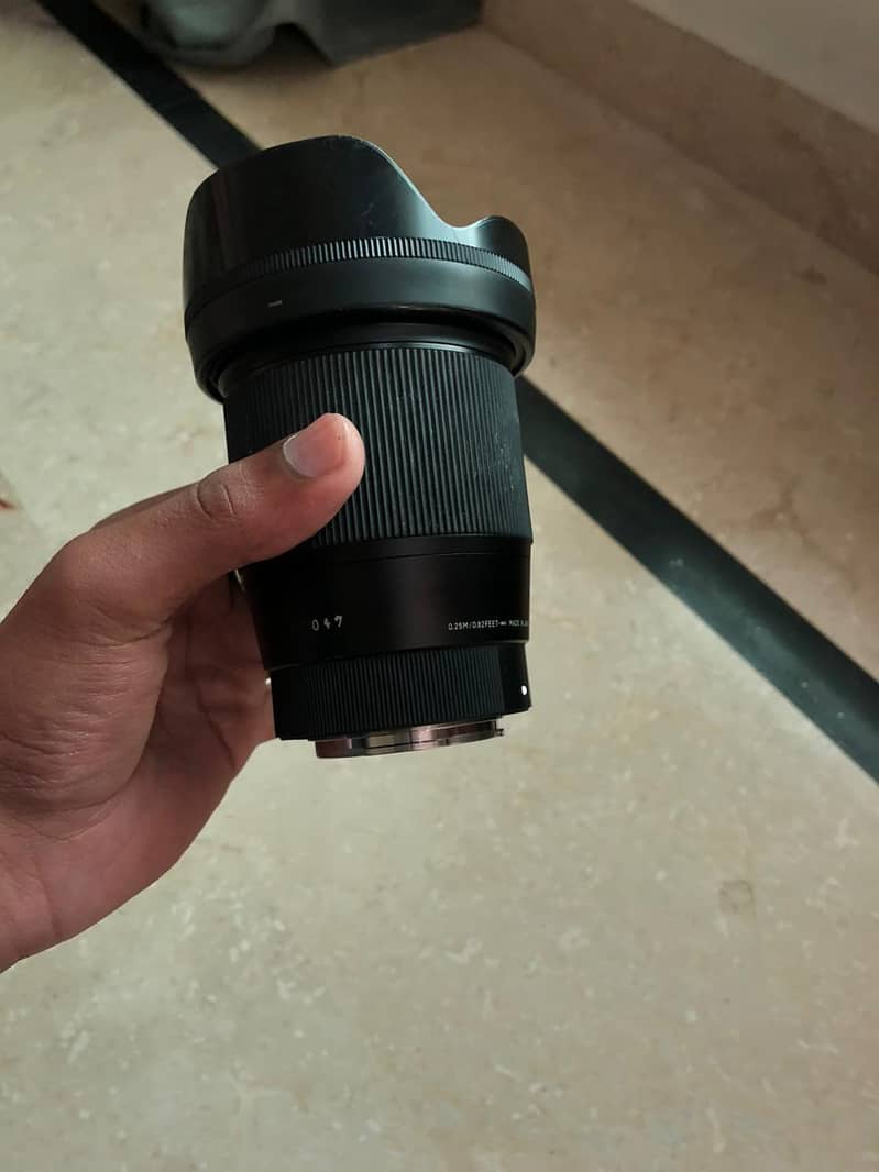 Sigma 16mm lens 1