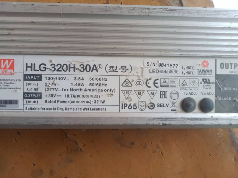 Power Supply 24v 30v 36v 42v 48v 54v 60v 15