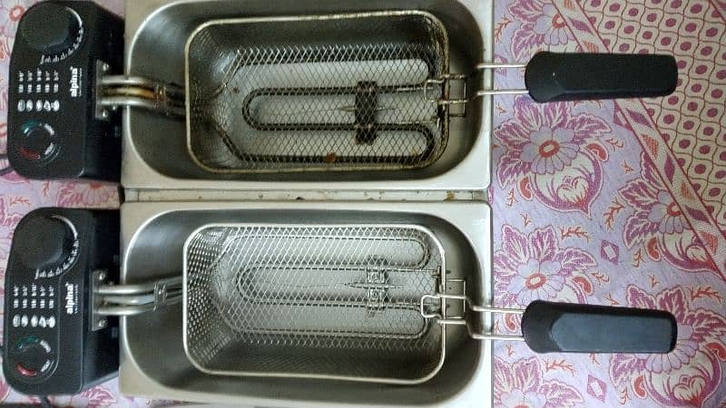 Double Electric fryer 2