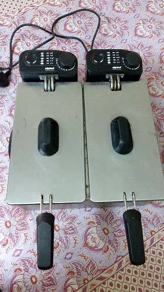 Double Electric fryer 4