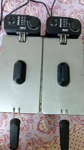 Double Electric fryer 5