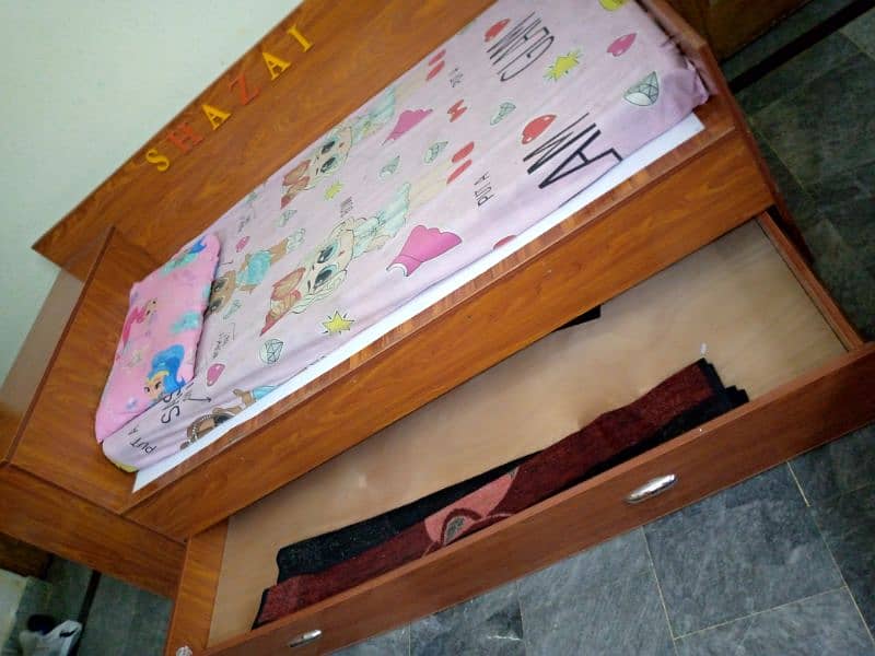 Bunk bed with study table 1