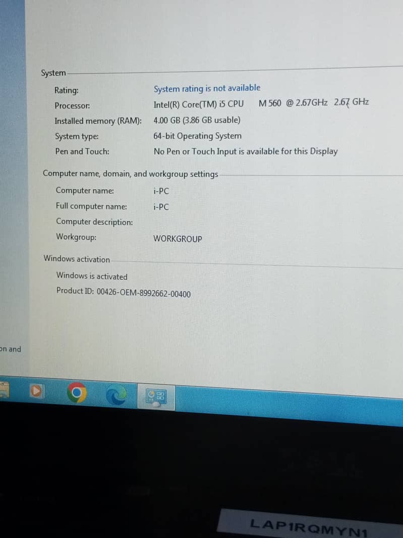 Dell laptop 4 sale 1