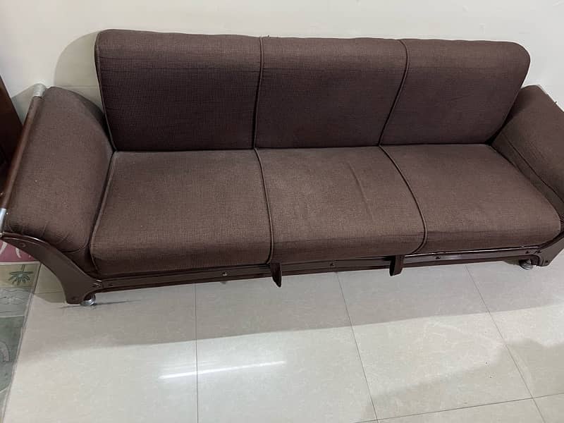 Sofa Set of 4 Sofas and one Sofa cum bed Super Saver Offer Sofas