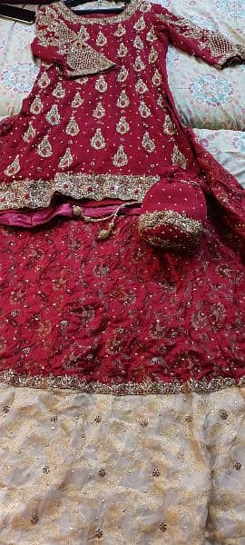 Farshi bridal sharara 3