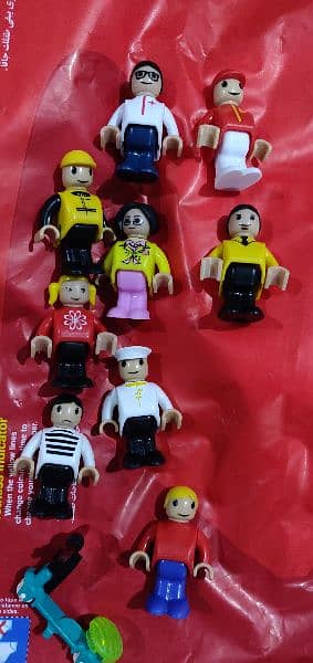 lego mini figures and many more character 8