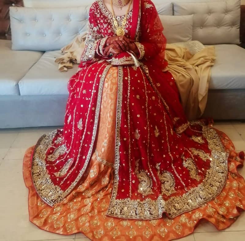 Wedding Dress/Bridal Lehnga/Bridal Dress in Lahore Urgent sale 0