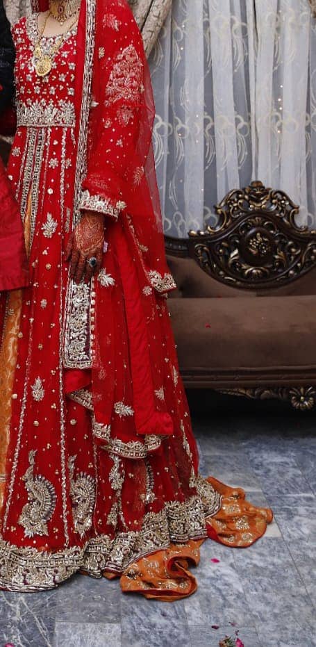 Wedding Dress/Bridal Lehnga/Bridal Dress in Lahore Urgent sale 1
