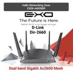 D link Dir-2660 Ac2600 Dualband Gigabit Gaming wifi Router Ultra Fast 0