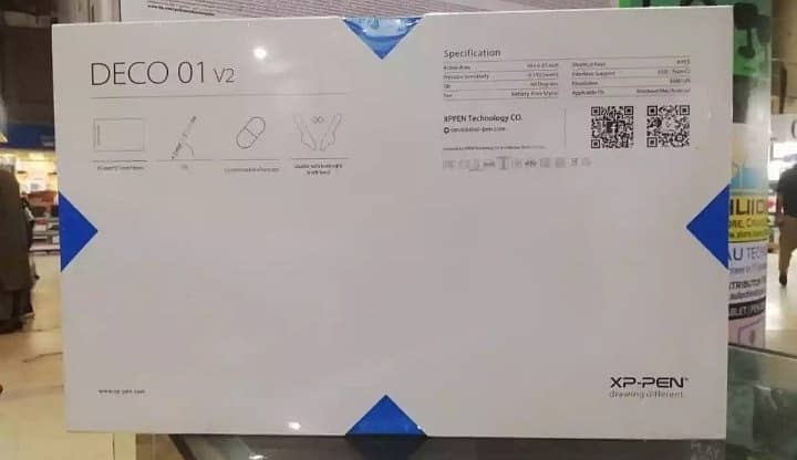 XP-Pen Deco 01 V2 10 Drawing Tablet Graphics 1