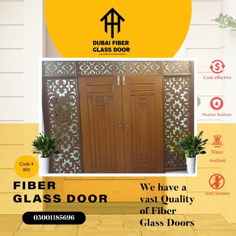 Fiber Door | Water Proof | Solid Door 2