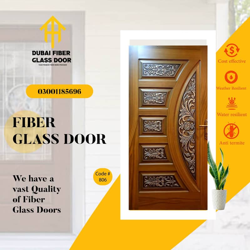 Fiber Door | Water Proof | Solid Door 10