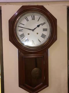 ANTIQUE WORLD PRESENTS AUNIQUE WALL CLOCK ANOSONIA USA IN WORKING