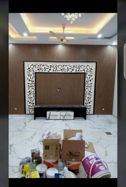 Cladding,gutka,Media wall,kitchen,ceiling,wpc panel,wooden work 3