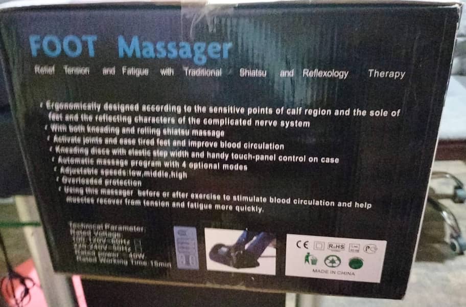 Acupoint Massage Machine Electric Shiatsu Foot Massager 8