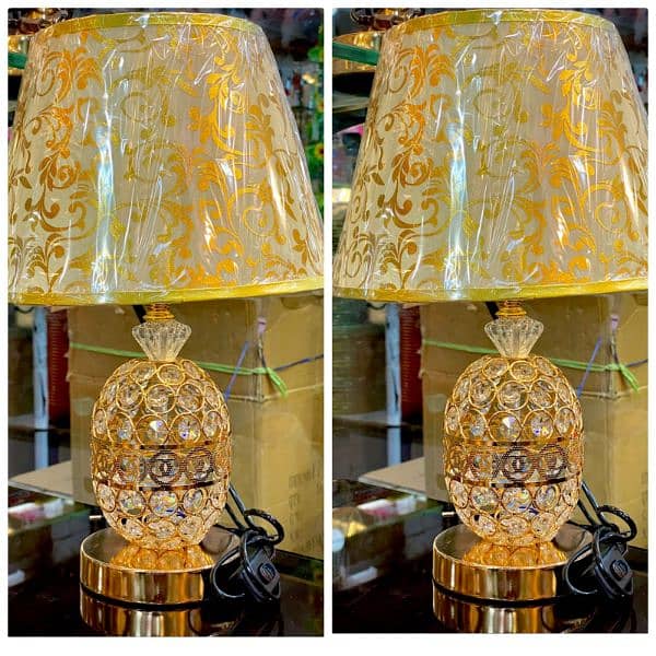 Table lamps pair for sale / best for weddings gifts 5