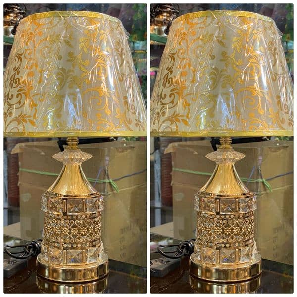 Table lamps pair for sale / best for weddings gifts 10