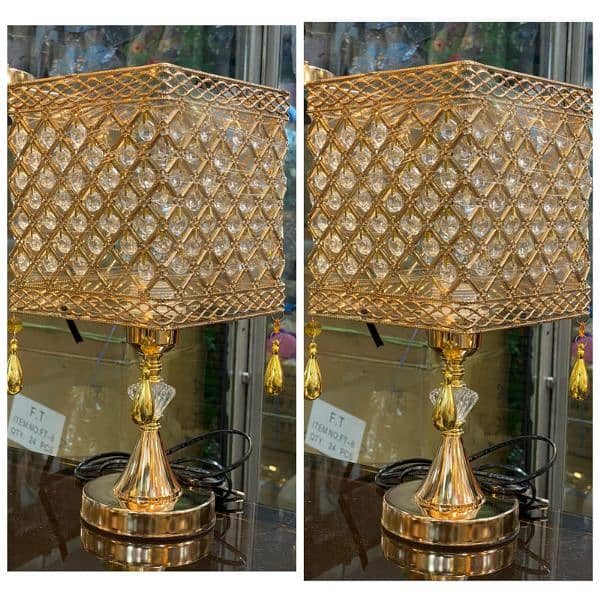 Table lamps pair for sale / best for weddings gifts 12