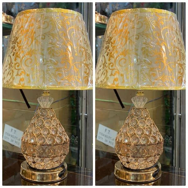 Table lamps pair for sale / best for weddings gifts 13