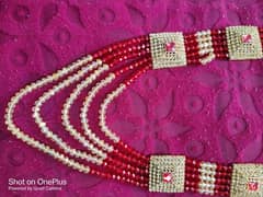 bridal malla necklace