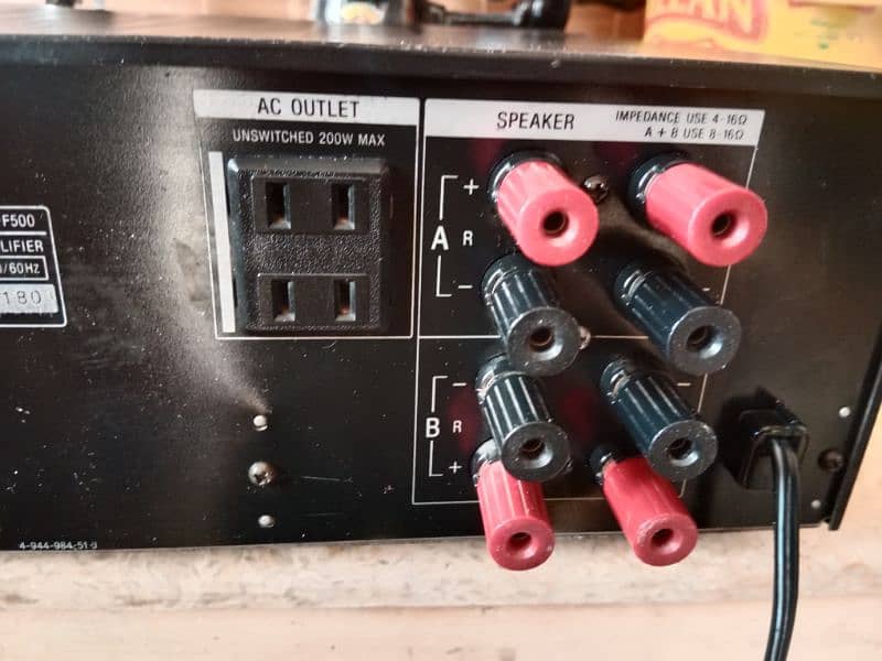 Sony amplifier sound system TV Video Audio 1076370446