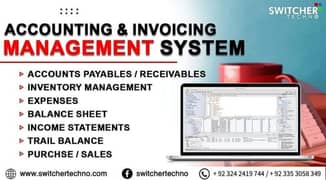 ERP Software / Accounting & Finance Software / Inventory POS software