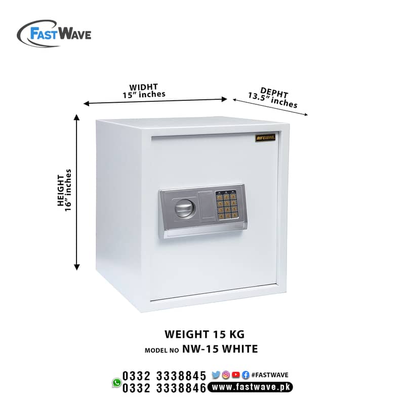 digital cash security safe thumb home office locker till machine 8