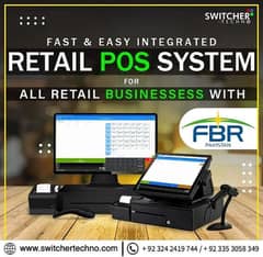 Retail Point of Sale Billing POS system and Inventory Software FBR POs