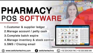 Pharmacy POS Software, Medical Store Billing Inventory POS Software