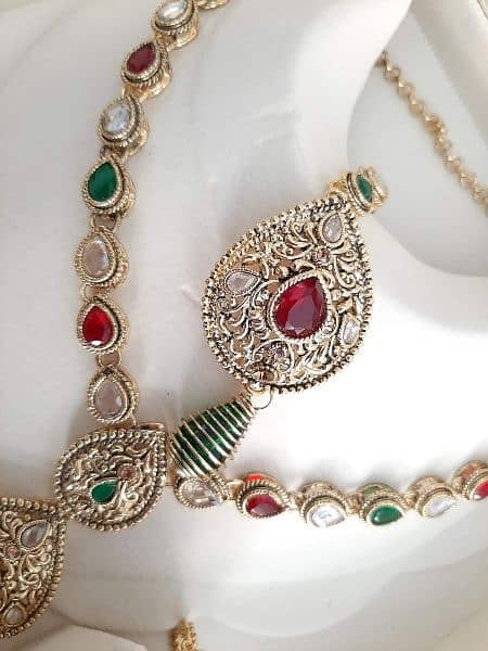 artificial bridal jewellery sets 8