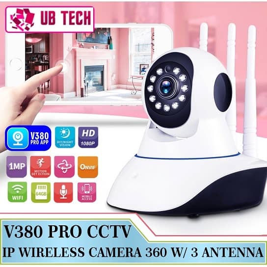 ptz Bulb Camera 1080p Wifi Panoramic Night Vision 6