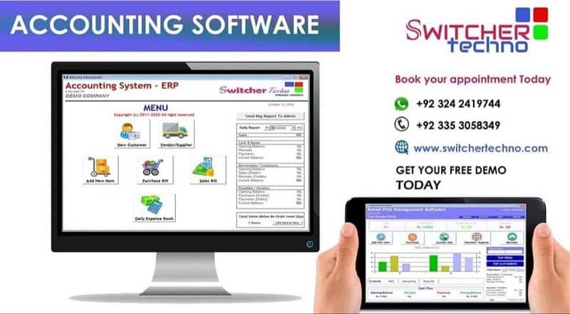 Inventory Software, Sales, Purchase Accounting ERP Software 0