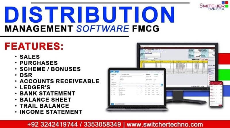 Distribution Accounting Inventory POS Billing Software 0