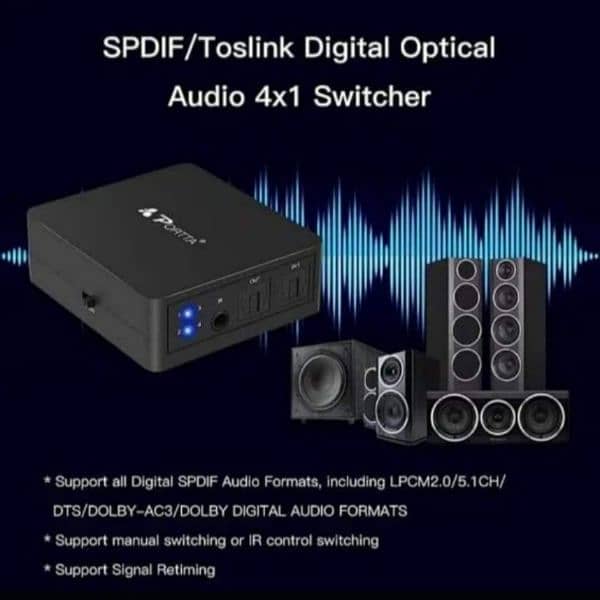 Digital Optical Audio Splitter 5