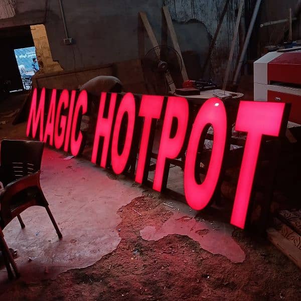 Neon Signs/backlit signs/Acrylic Signs/Sign boards/backlit signs 9