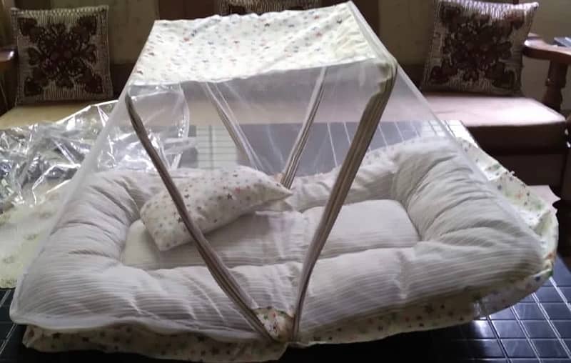 Baby Sleeping Bag with pillow and mosquito net 0