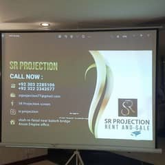 PROJECTOR AND SCREEN AVAILABLE FOR RENT