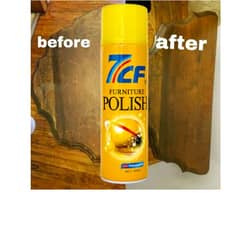 7CF Furniture Polish Foam Spray