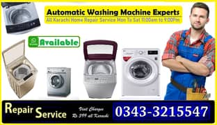 Repair Automatic washing machine Experts | Samsung Dawlance Haier LG